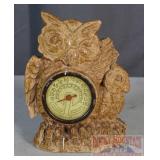 Vintage Owl Thermometer.