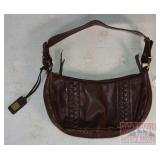 Small Leather Ralph Lauren Hand Bag.