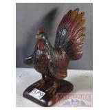 Neat Carved Wooden Rooster.