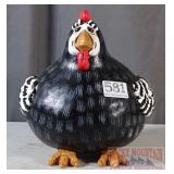 Neat 'Plump' Rooster Figurine.