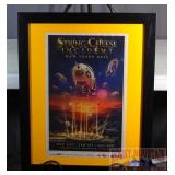 String Cheese Incident Framed Concert Poster.