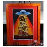 Gov't Mule & Moe Framed Concert Poster.