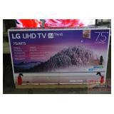 LG 75' Class 4K Smart UHD TV W/ Al ThinQ.