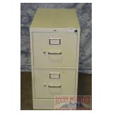 Nice Hon 2 Drawer Letter Size Filing Cabinet.