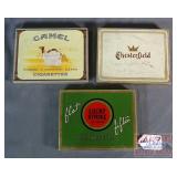 3 Neat Vintage Cigarette Tins.