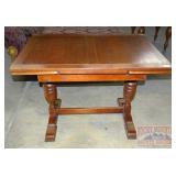 1920's Refinished Refractory Table.