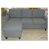 New Grey Sofa with Chaise.