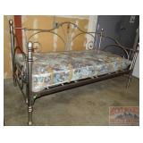 Metal Daybed With Mattress.