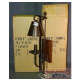 2 Brand New Corbett Lighting Wall Sconces.