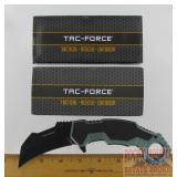 2 Tac-Force Folding Knives.