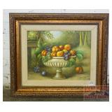 Still Life Painting in Gilt Frame.