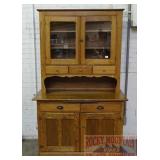 Wonderful Antique Oak Kitchen Cupboard.