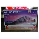 LG 75" Class 4K Smart UHD TV W/ Al ThinQ.