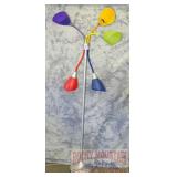 Modern Style 5 Light Adjustable Floor Lamp.