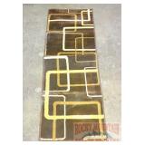 Geometric Pattern Runner. 58'X20'.