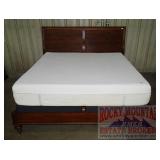 Tempur-Pedic King Size Mattress & Box Springs.