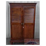 High End Kimball Furniture "Colonial" Armoire.