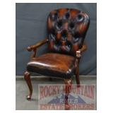 Stanley Furniture Leather Arm Chair.