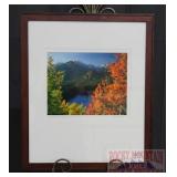 Custom Framed 'Longs Peak' Svoboda Photograph