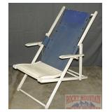 Super Cool Vintage Adjustable Lounge Chair.