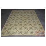 Hawaiian Rugs, 8'X10' Tropical Style Rug.