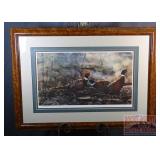 Frank Nofer Signed LE Pheasant Print.