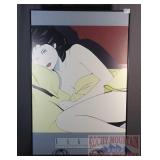 Large Framed Nagel Poster.