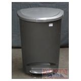 Simplehuman Step-On Trash Can. 30' High.