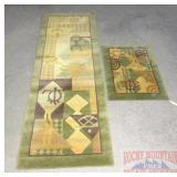 Hawaiian Rugs Runner & Accent Rug.