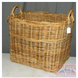 Large 2 Handled Utility Basket. 15'X19'X17'.