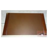 Nice Leather Desk Blotter.