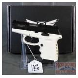 New SCCY White/Black 9mm Pistol.