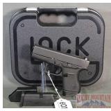 New Glock 43 9mm Sub-Compact Pistol.