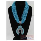 New Naja Style Pendant W/ Multiple Bead Necklace