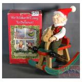 Zim's 'Malcom Elf' W/ Rocking Horse, 13'.