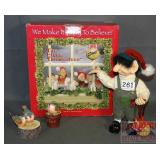 Zim's 'Donatello Elf' W/ Birds & Box, 10' high.