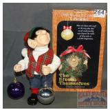 Zim's, 'Leonardo Elf' with Ornaments.