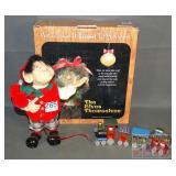 Zim's, 'Moochie Elf' W/ Train Toy, 10'.