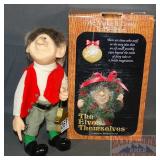 Zim's, 'Wendell Elf' W/ Star Ornament, 12'.