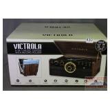 New Victrola 6-in-1 Music Center W/ Record Holder.