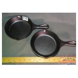 2 Lodge 6' Cast Iron Skillets.