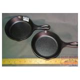 2 Lodge 6" Cast Iron Skillets.