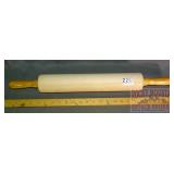 Large 25" Wooden Rolling Pin.