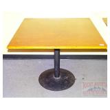 Single Pedestal Dining Table. Single Pedestal Dining Table.
