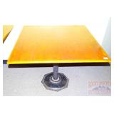 Single Pedestal Dining Table. Single Pedestal Dining Table.