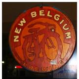 Neat New Belgium Wooden Sign. Neat New Belgium Wooden Sign.