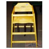 Commercial Wooden High Chair. Commercial Wooden High Chair.