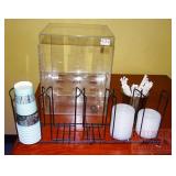 Cup/Lid Holder, Straws, Plastic Case & More. Cup/Lid Holder, Straws, Plastic Case & More.
