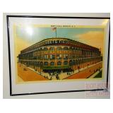 "Ebbets Field, Brooklyn, N.Y." Framed Print.