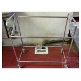 Stainless Steel Rolling Cart. Stainless Steel Rolling Cart.